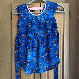 Girls Weavers Girl Layered Dress-S